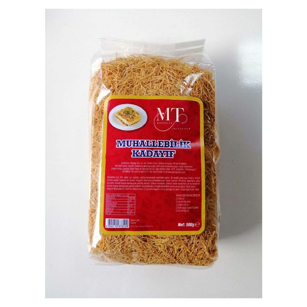 MUHALLEBİLİK KADAYIF