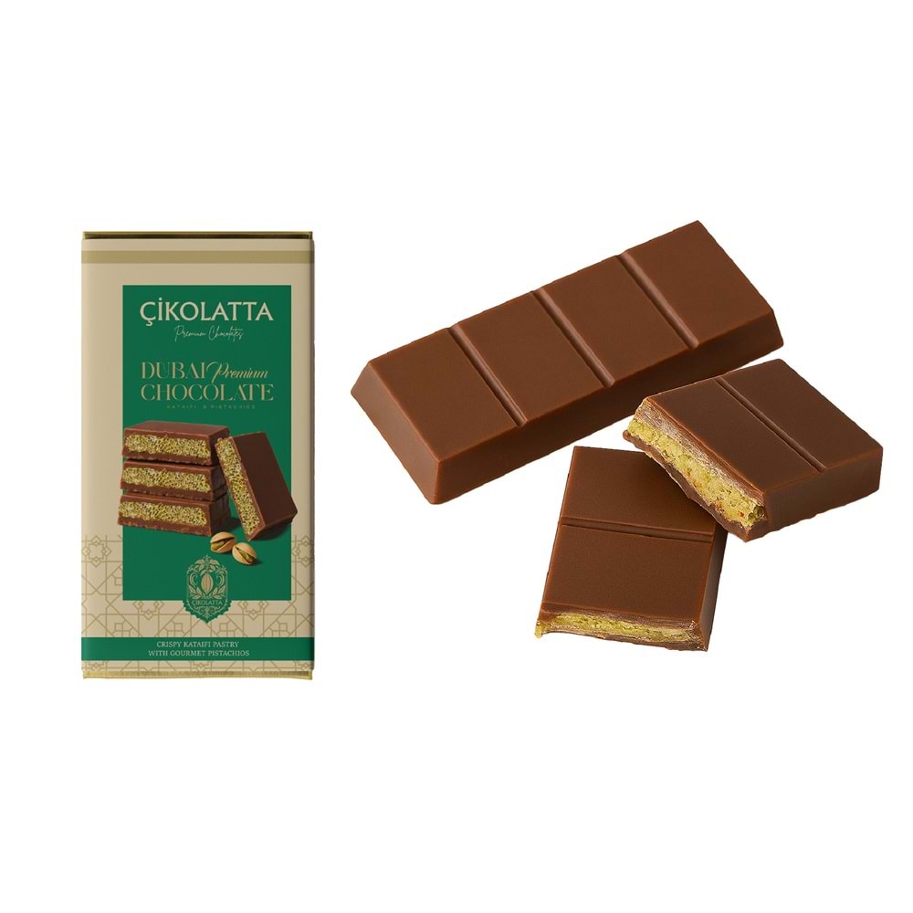DUBAİ ÇİKAOLATA 195 GRAM PREMİNYUM