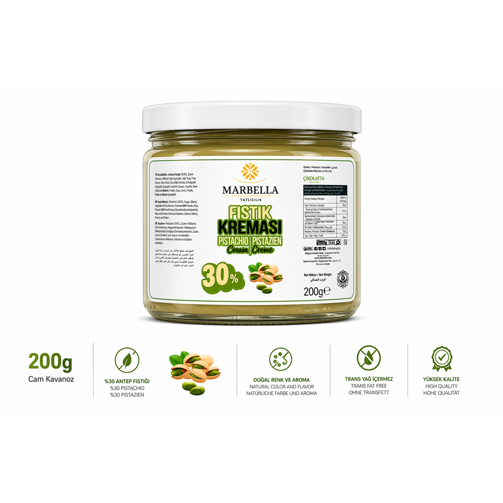 FISTIK KREMASI 200 GRAM