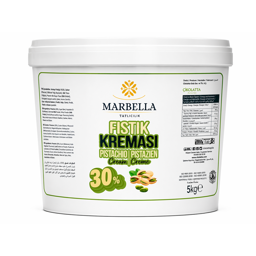 FISTIK KREMASI 5000 GRAM